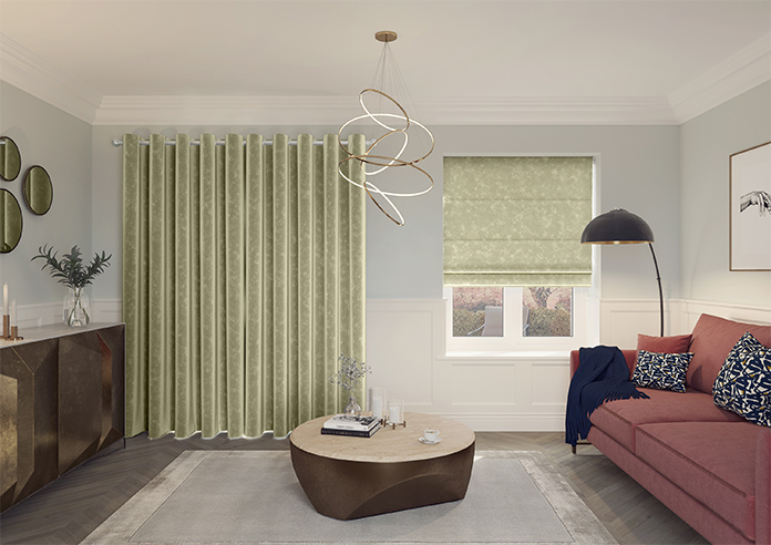 Caen Chenille, Soft Cream - Made to Measure Curtains - Image 15